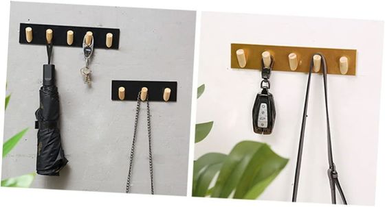 Rustic Wall Mounted Key Hook Iron Board for Office Building 7.75&quot; L x 7.75&quot; W x 48.5&quot; H