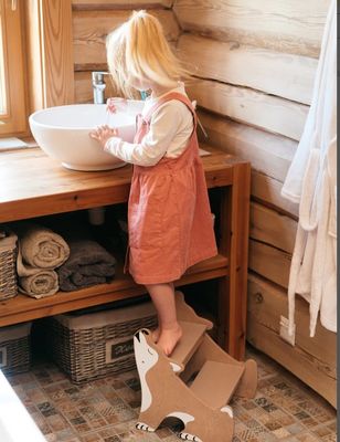 High Quantity Kids Step Stool for Toddlers Perfect Helper in Kitchen and Bathroom