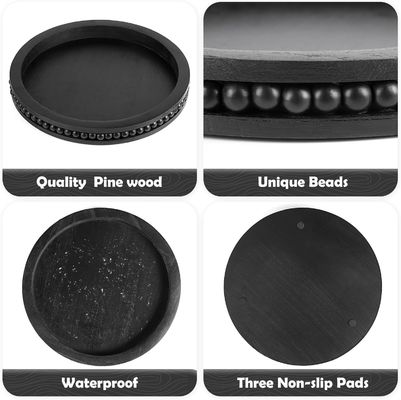 Wooden Decorative Tray for Coffee Table and Farmhouse Centerpiece Free Sample Charge