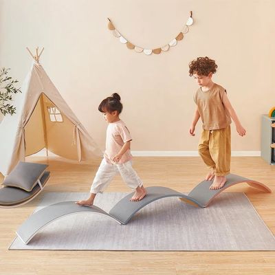 35 Inch Wooden Balance Board for Kids Toddlers Teens Adults Wood Kids Toys for Kids Montessori Learning Toys Rocker