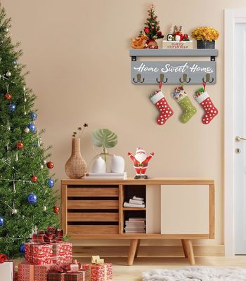 Customized Shape Wood Key Holder Wall Mount Key Hanger Organize Your Key Collection