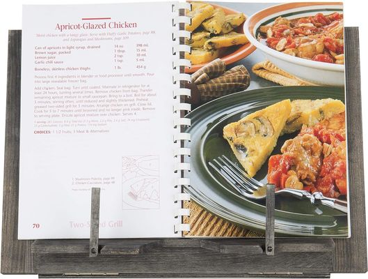 Customized Size Folding Rack for Adjustable Reading Book Recipe Binder Tablet Holder