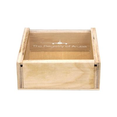 Small Wooden Decorative Gift Packing Box with Sliding Lid Customized and Personalized