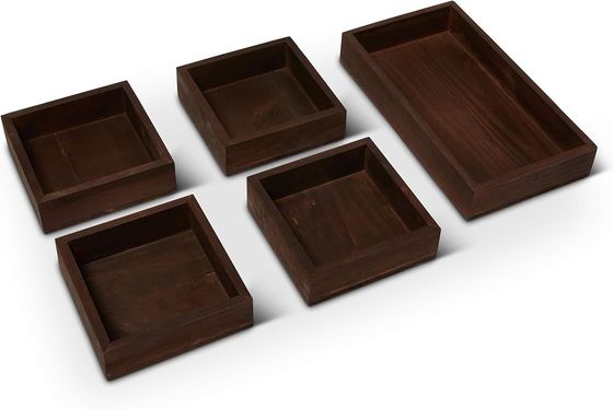 Chopping Blocks Custom Service 18.5 X 12 Inches Large Rustic Coffee Couch And Sofa Serving Tray For Food