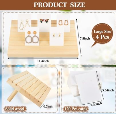 Functional Multifunction Earring Holder for Organized Jewelry Display and Storage