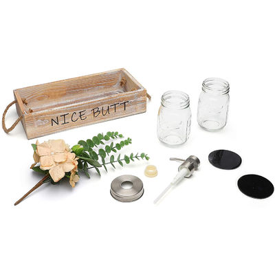 Industrial Wooden Food Container Tray for Bread Fruit Storage and Home Decor Handmade