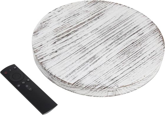 No. of Tiers Single 12&quot; Rustic Wooden Decorative Table Tray for Farmhouse Coffee Tab