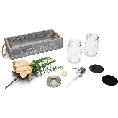 Industrial Wooden Food Container Tray for Bread Fruit Storage and Home Decor Handmade