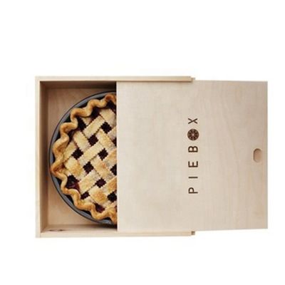 Vitalucks Custom Apple Pie Packaging Eco-Friendly Wooden Box for Special Gift Giving