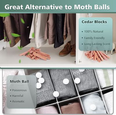 Organize Your Closets and Drawers with Aromatic Cedar Blocks Common Size or Custom