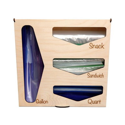 Convenient Hinged Lid Baggie Organizer Custom Printing for All Your Storage Solutions