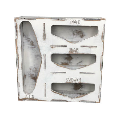 Convenient Hinged Lid Baggie Organizer Custom Printing for All Your Storage Solutions