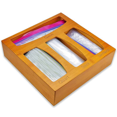 Convenient Hinged Lid Baggie Organizer Custom Printing for All Your Storage Solutions