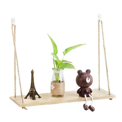High Quantity Advantage Modern Solid Wood Hanging Floating Wall Shelf for Your Office