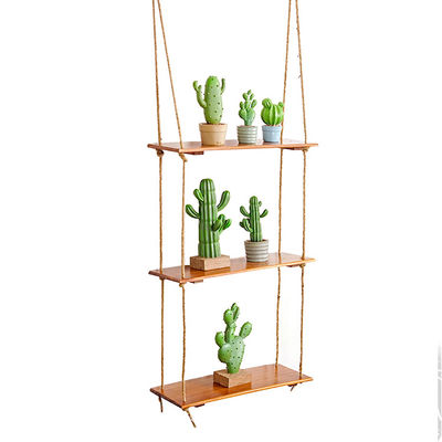 High Quantity Advantage Modern Solid Wood Hanging Floating Wall Shelf for Your Office