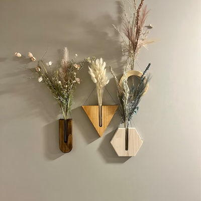 Modern Design Style Propagation Station for Wooden Wall Planter and Home Decor