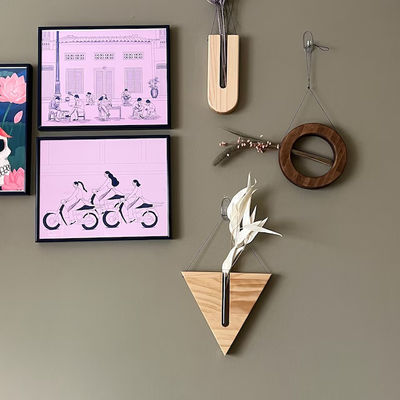 Modern Design Style Propagation Station for Wooden Wall Planter and Home Decor