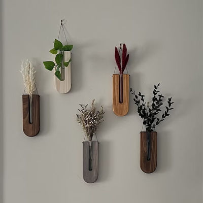 Modern Design Style Propagation Station for Wooden Wall Planter and Home Decor