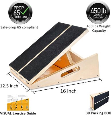 Elevate Your Fitness Routine with this Professional Slant Board and Calf Stretcher