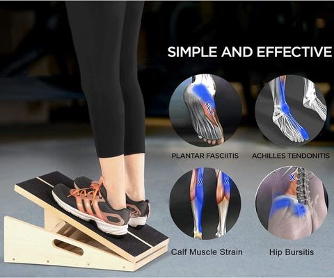 Elevate Your Fitness Routine with this Professional Slant Board and Calf Stretcher