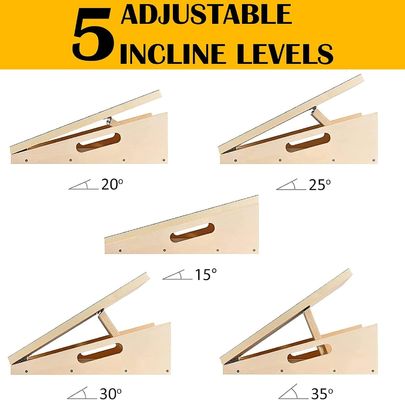 Elevate Your Fitness Routine with this Professional Slant Board and Calf Stretcher