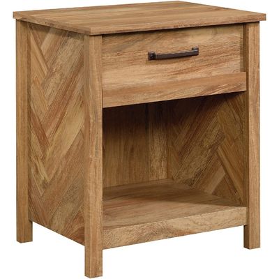Solid Wood Nightstand with Storage Drawer Custom Size Sofa Side End Table Bedside Table