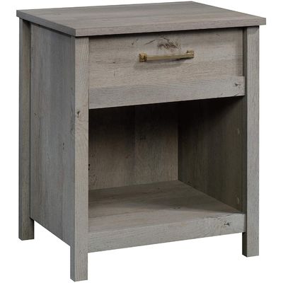 Solid Wood Nightstand with Storage Drawer Custom Size Sofa Side End Table Bedside Table