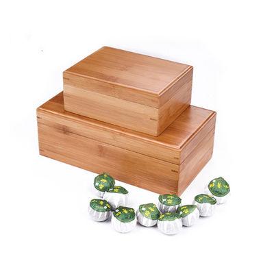Handmade Biodegradable Bamboo Storage Box Gift Crafts Boxes Bamboo or Custom Wood