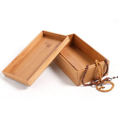 Handmade Biodegradable Bamboo Storage Box Gift Crafts Boxes Bamboo or Custom Wood