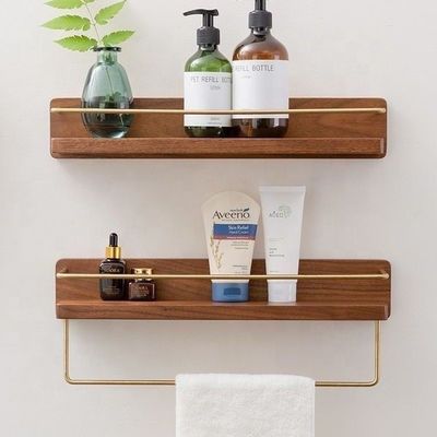 Modern Stylish Wall Shelf Hanging Storage Furniture Metal Wood Living Room Bookshelves