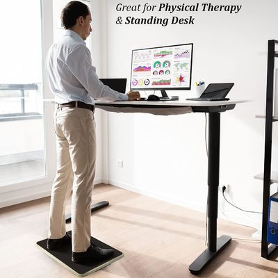 Professional Wooden Balance Board for Leg Workout High Quantity Anti-Slip Rocker Board