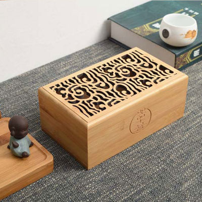 Reusable Eco Friendly Bamboo Wooden Gift Box Made of Solid Wood for Custom Promotions