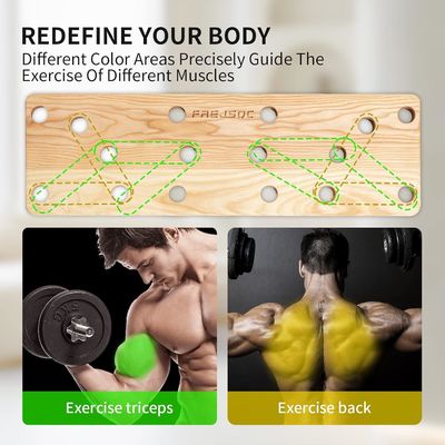 Original Patent Design Wooden Push Up Board High Quantity Stands for Strength Training