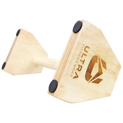OEM/ODM 202405 Ultra Fitness Wood Parallettes Set for L Sits and Handstand Push ups