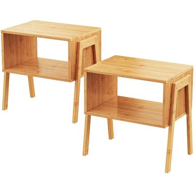 Bedroom Furniture Printing Stackable End Living Room Nightstands Modern Bedside Table