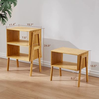 Bedroom Furniture Printing Stackable End Living Room Nightstands Modern Bedside Table
