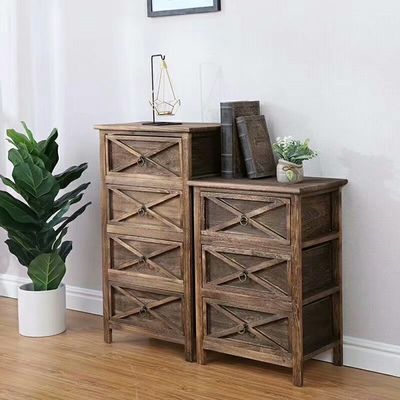 Modern Style Multi-Color Green White Chest of Drawers for Bedroom Made by Custom Wood