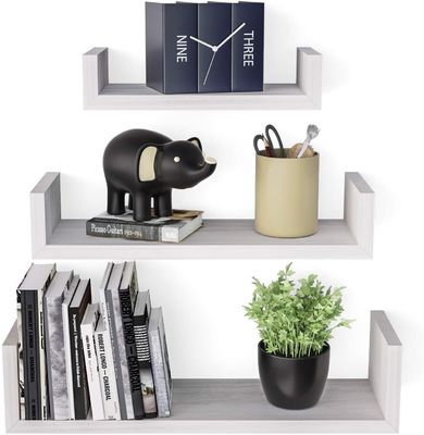 Modern Design Wall Mounted Decor Storage Shelf for Home Furniture Display Organizer
