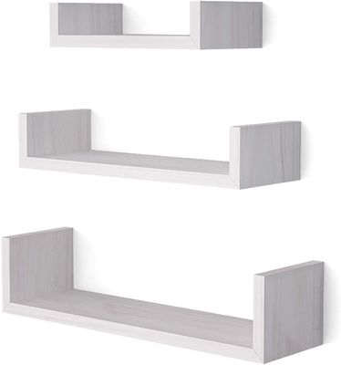 Modern Design Wall Mounted Decor Storage Shelf for Home Furniture Display Organizer