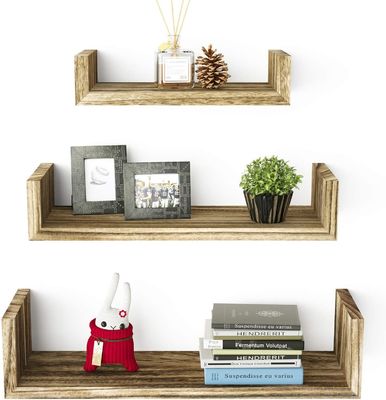 Modern Design Wall Mounted Decor Storage Shelf for Home Furniture Display Organizer