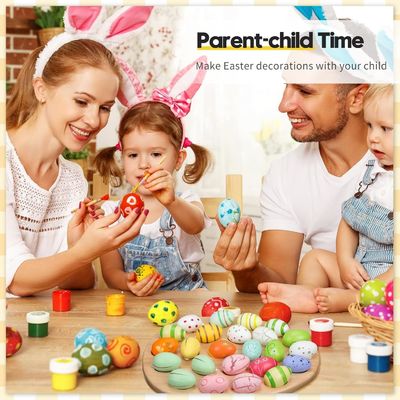 OEM 15 Holes Reversible Wood Deviled Egg Platter Charcuterie Board Thicken Egg Tray Chicken Egg Containers