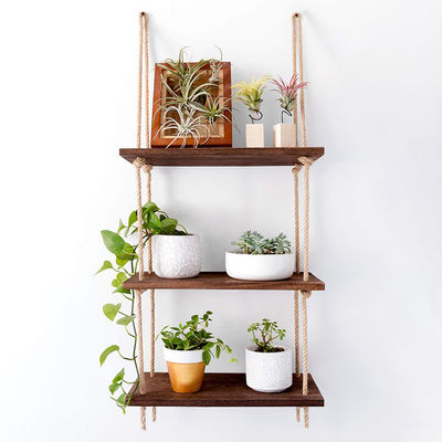 High Quantity Advantage Kitchen Hanging Customized Solid Wood Rustic Wall Shelf