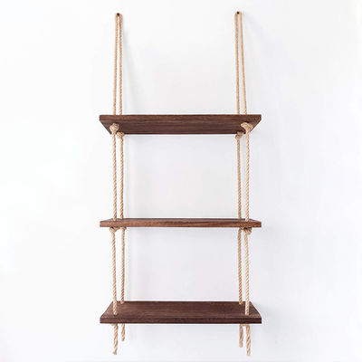 High Quantity Advantage Kitchen Hanging Customized Solid Wood Rustic Wall Shelf