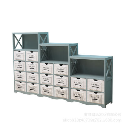 Pine Oak Chest of Drawers Cabinet for Kids Wood Living Room Storage Cabinets