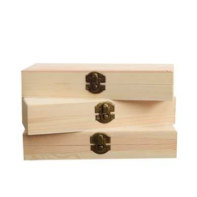 Customized Pine Wood Flip Pencil Case for Organizing Stationery and Accessories