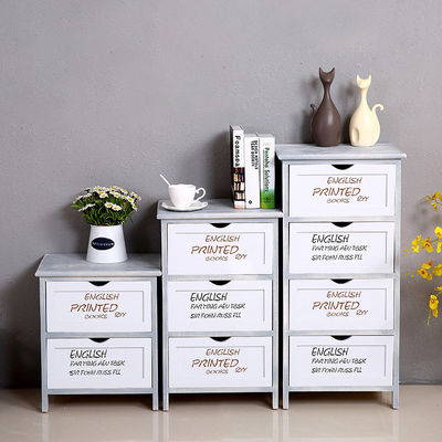 Modern French Style Tallboy Chest of Drawers with 4 Drawers Customized Logo Accepted