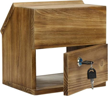Toys Organizer Multifunction Ballot Drop Box with Chalkboard Label and Acrylic Window