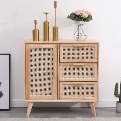 Modern French Style Bedroom Storage Solution Cabinet with Small Chest of Drawers