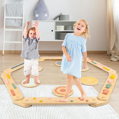 Sample Charge Free Toddler Balance Beam and Stepping Stones for Coordination Building