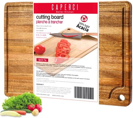 As your request Chopping Board with Juice Groove Handle Acacia Wood Cutting Board